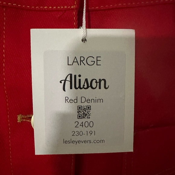 Lesley Evers Red Skirt - Picture 3 of 5